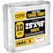 Core Tarps Heavy Duty Tarp, 45 ft x 0.5 mm H x 25 ft W, 10 Mil, White, Polyethylene CT-604-25X45 - alternate 1